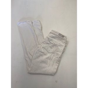 The Stilt Cigarette Leg Skinny Jeans White Sz 28R